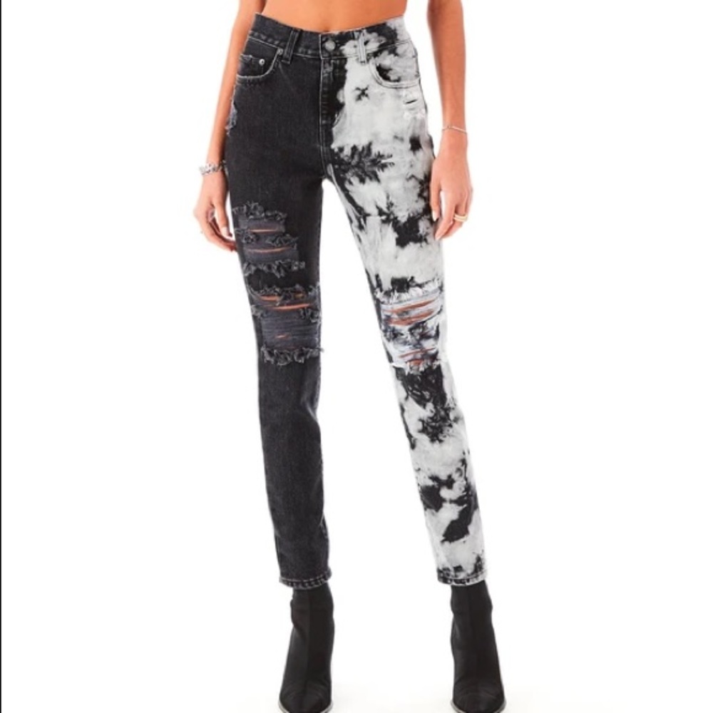 LF CARMAR ALEXANDER HALF BLEACH JEAN